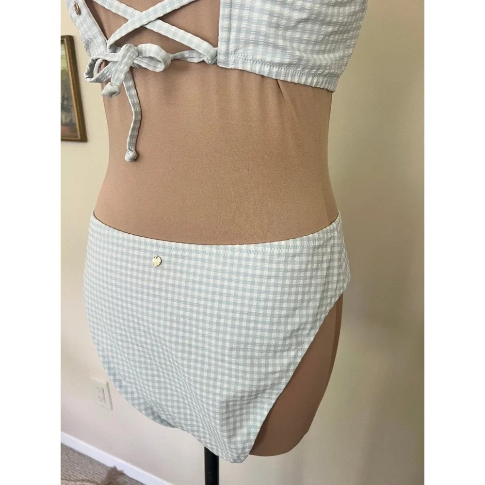 Victorias Secret Gingham Balconette Bikini Set
